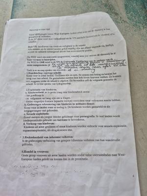 Photo of a course on  Modern Slavery and Exploitation