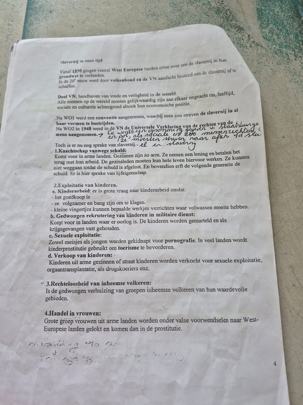 Photo of a course on  Modern Slavery and Exploitation