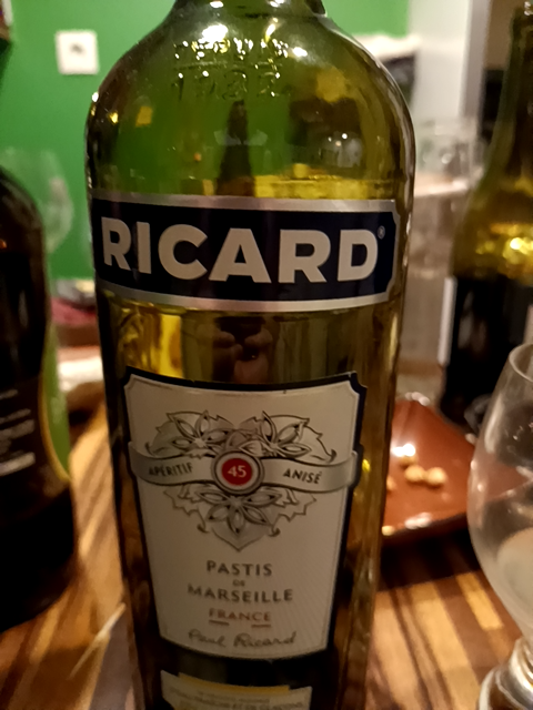 Photo d'un cours de  Bouteille de Pastis Ricard