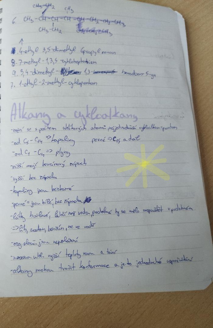 Photo of a course on  Alkanes and Cycloalkanes Notes