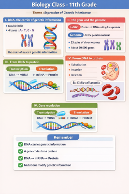 Photo of a course on  Biology Class: Genetic Inheritance