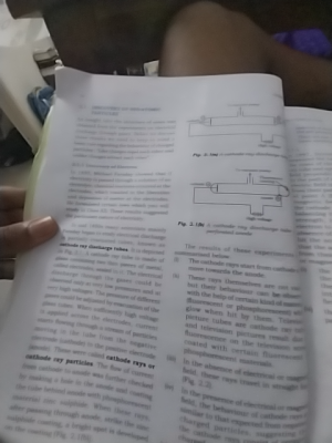 Photo of a course on  Cathode Rays and Discharge Tubes