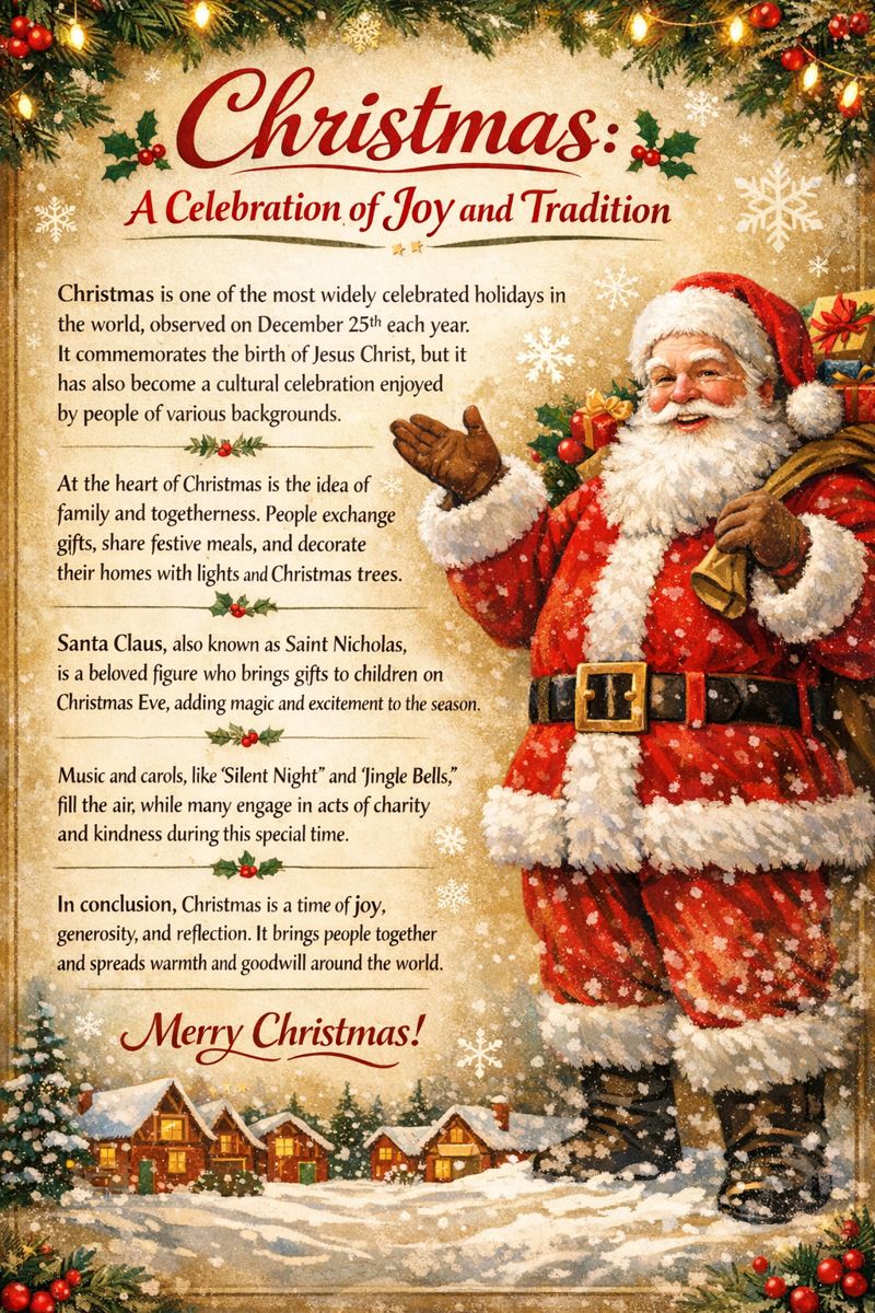 Photo of a course on  Christmas: Joy and Tradition