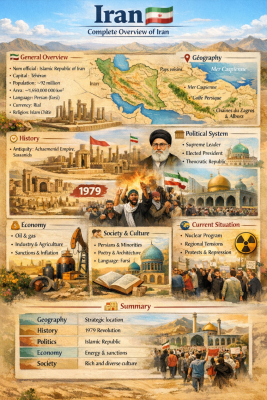 Photo of a course on  Complete Overview of Iran