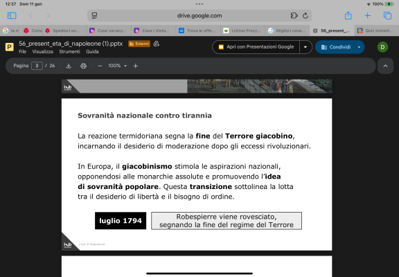 End of Jacobin Reign quiz