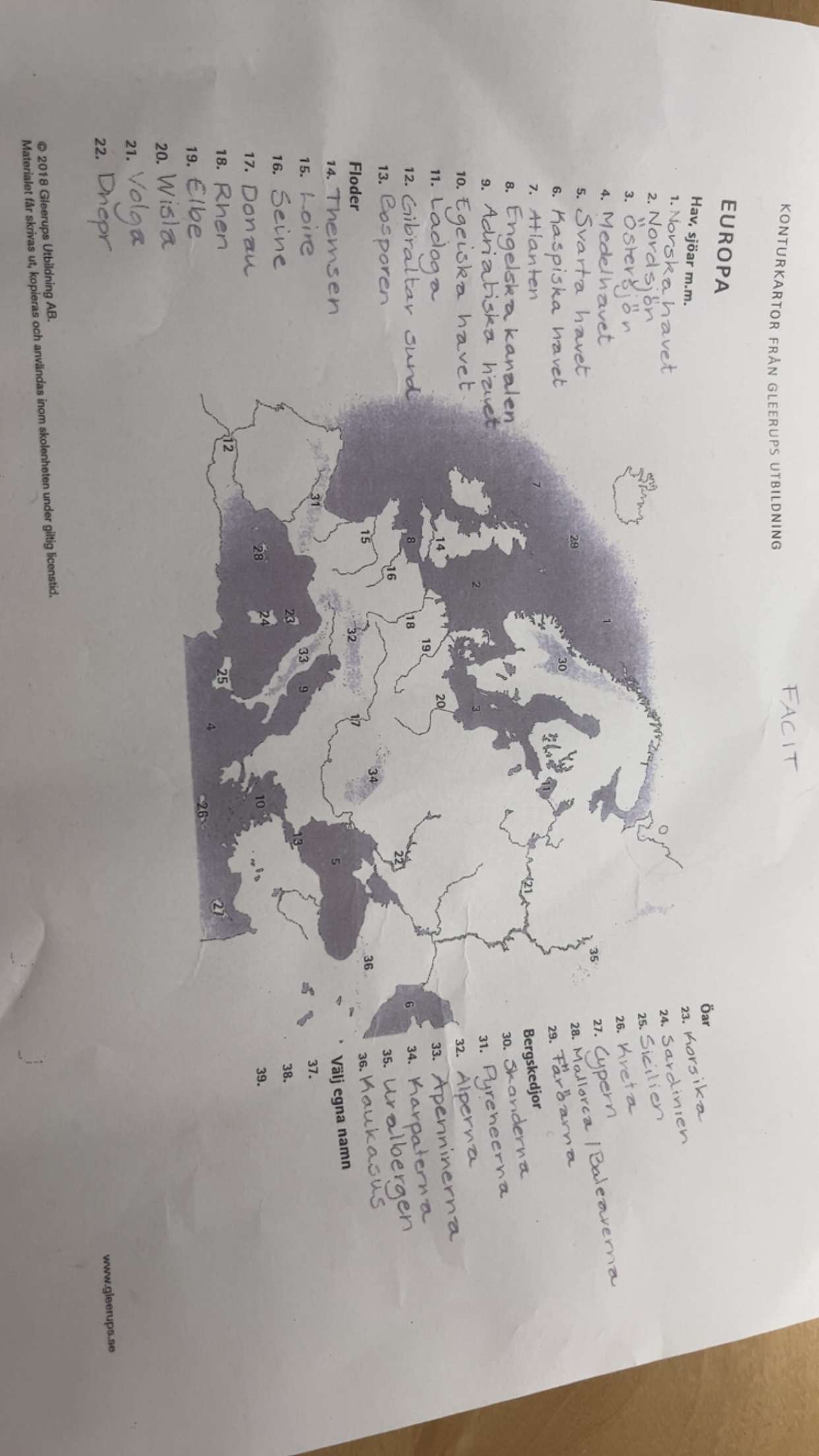 Photo of a course on  European Geography Map Quiz