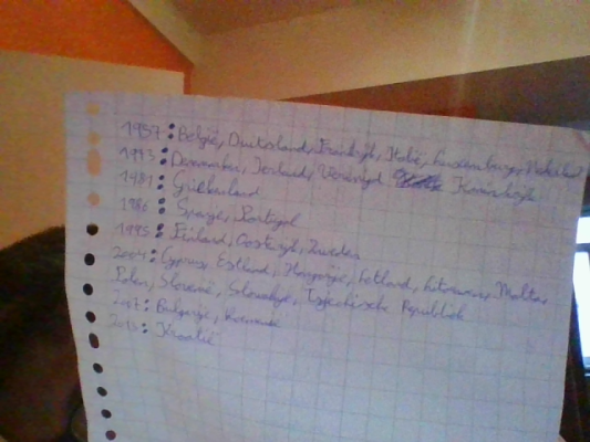 Photo of a course on  European Union Membership Timeline