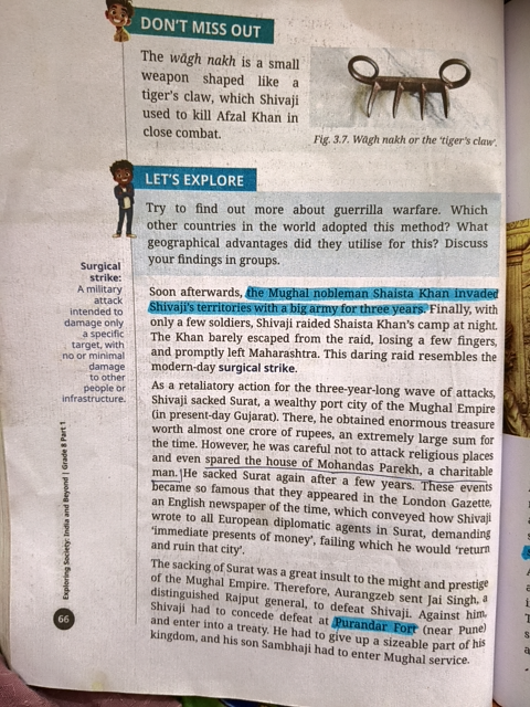 Photo of a course on  Guerrilla Warfare and Shivaji