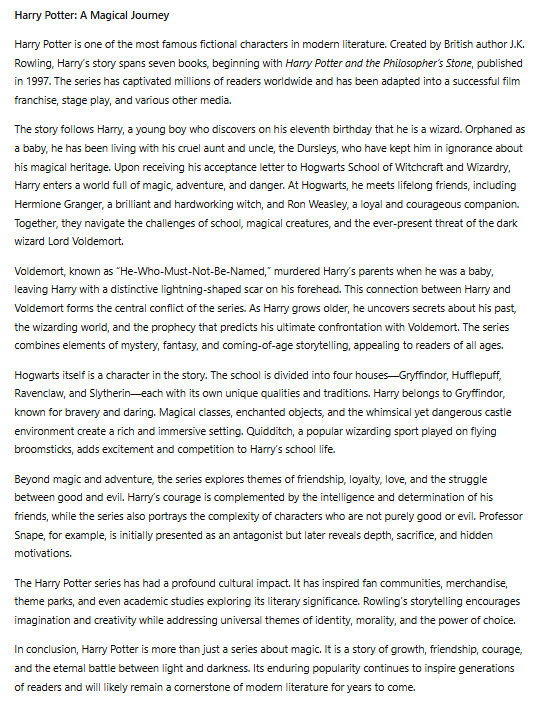 Photo of a course on  Harry Potter: A Magical Journey