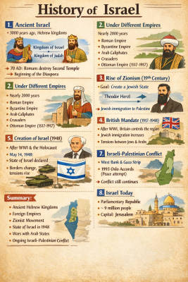 Photo of a course on  History of Israel Overview