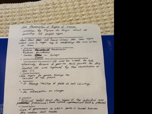 Photo of a course on  Key Historical and Political Concepts