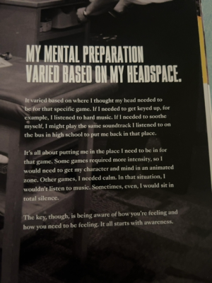 photo  Mental Preparation and Headspace quiz