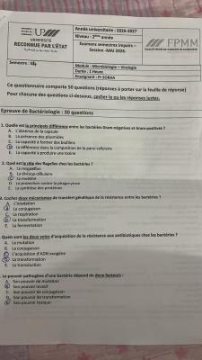 Photo of a course on  Microbiology and Virology Exam