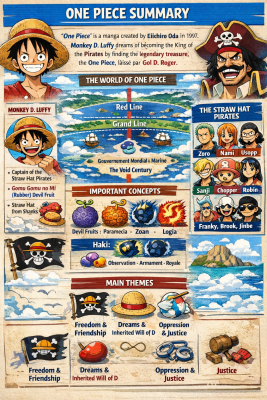 One Piece Manga Overview quiz