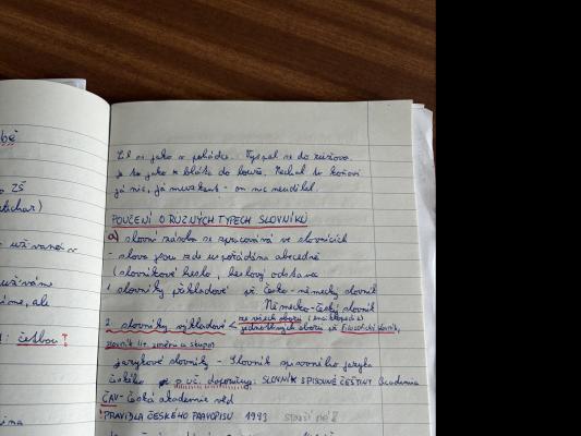 Photo of a course on  Overview of Czech Dictionaries