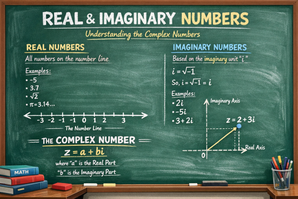Photo of a course on  Real and Imaginary Numbers Explained