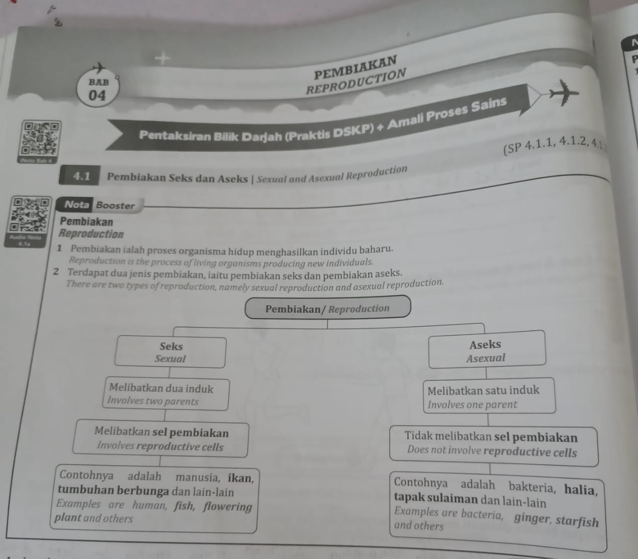 Photo of a course on  Reproduction: Sexual and Asexual
