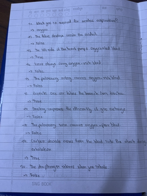 Photo of a course on  Respiratory and Circulatory Systems