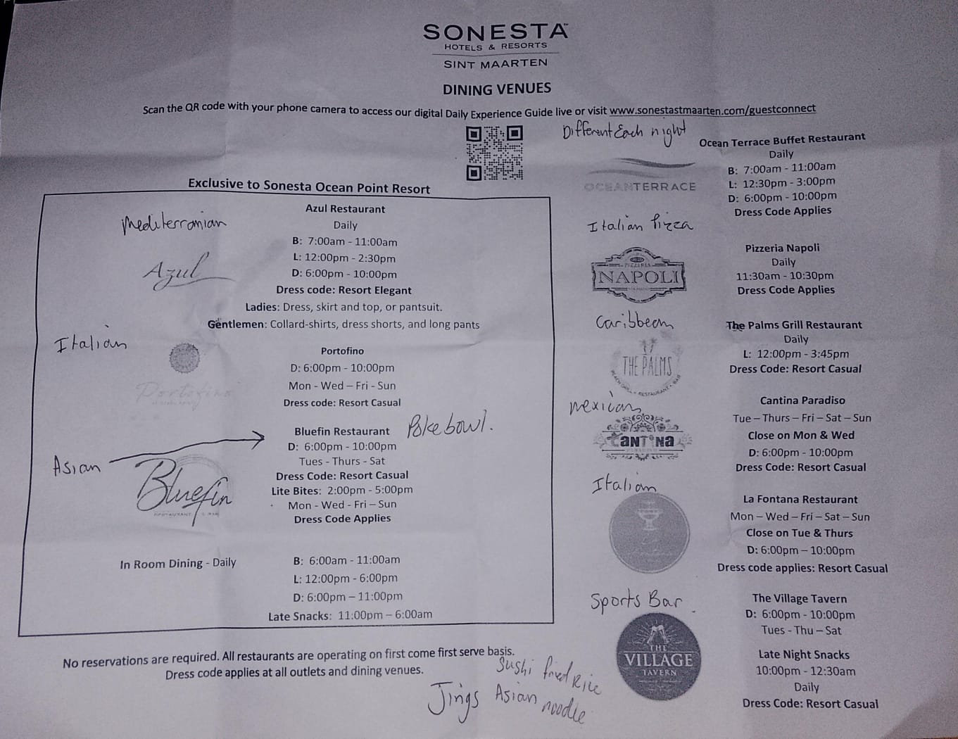 Photo of a course on  Sonesta Ocean Point Dining Guide