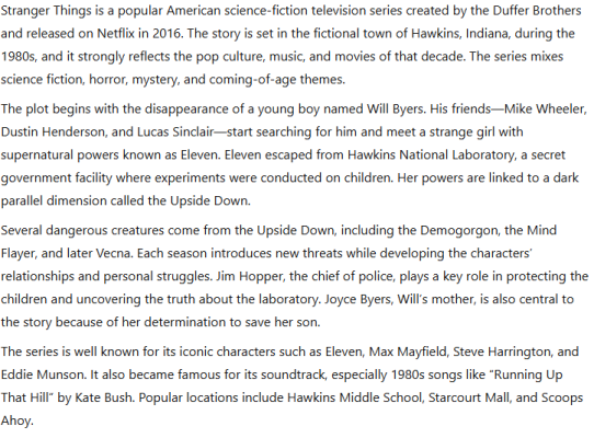 Stranger Things Series Overview quiz