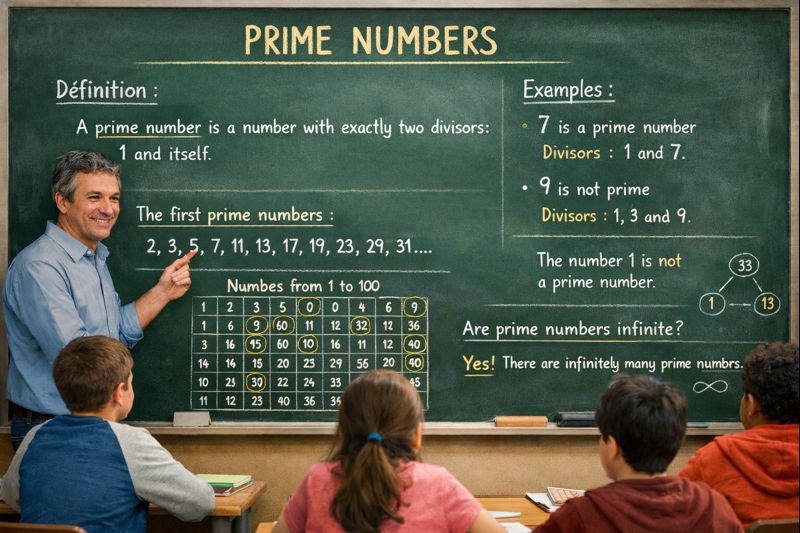 Photo of a course on  Understanding Prime Numbers Basics