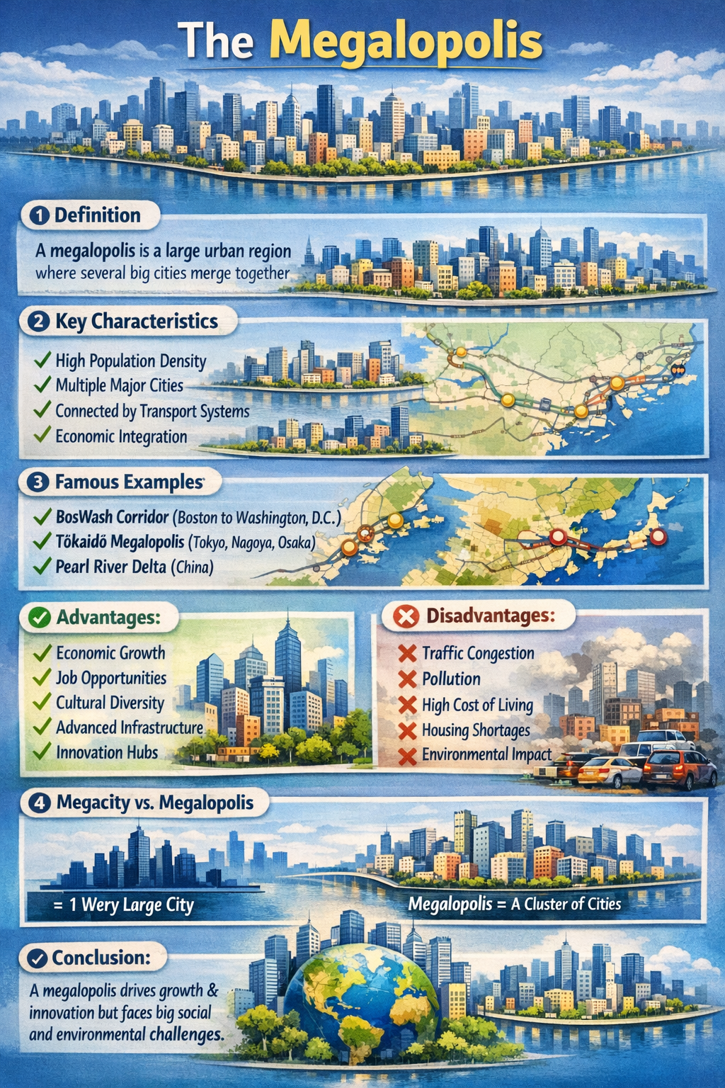 Photo of a course on  Understanding the Megalopolis Concept