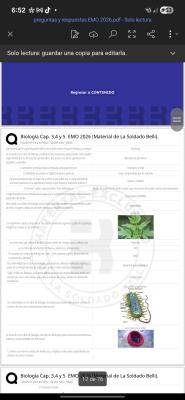 Foto de un curso de  Biología: Origen y Células