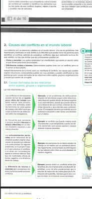 Foto de un curso de  Causas de conflictos laborales