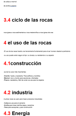 photo  Ciclo y uso de rocas quiz