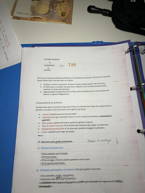 Foto de un curso de  Comparación de Préstamos con TAE