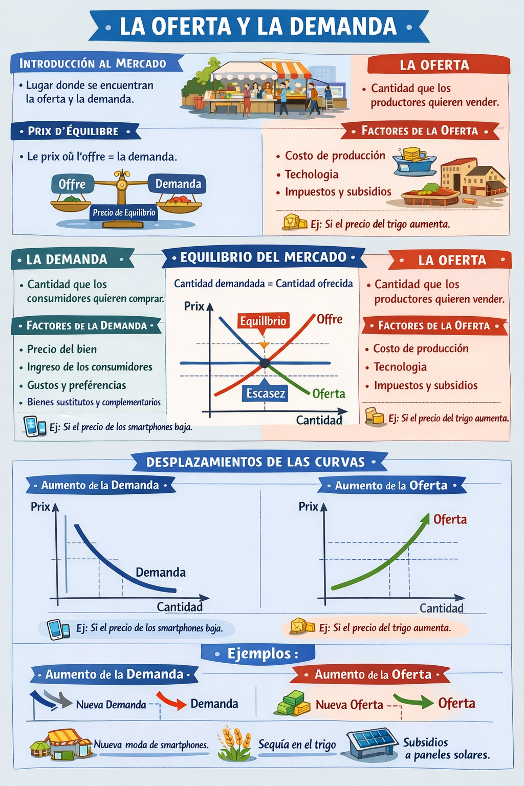 Foto de un curso de  Conceptos de Oferta y Demanda