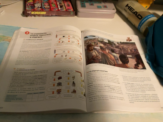 Foto de un curso de  Democracia y Oligarquía en Grecia