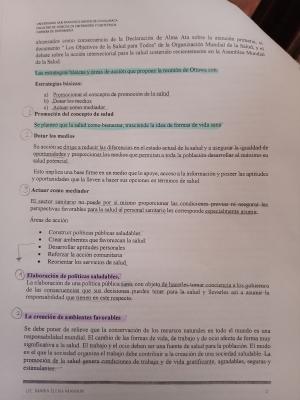 Foto de un curso de  Estrategias de Salud de Ottawa