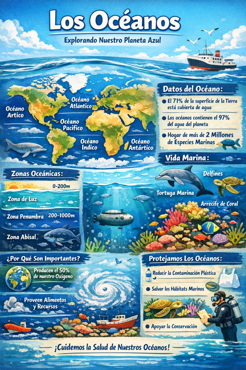 Foto de un curso de  Explorando Nuestro Planeta Azul