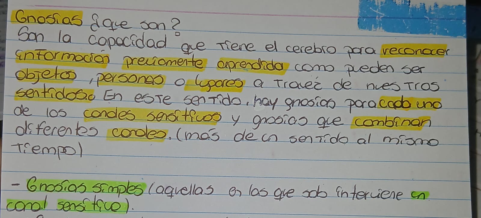 Foto de un curso de  Gnosis y su Función Cerebral