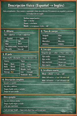 Foto de un curso de  Guía Descripción Física Bilingüe