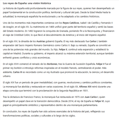 Historia de los Reyes Españoles quiz