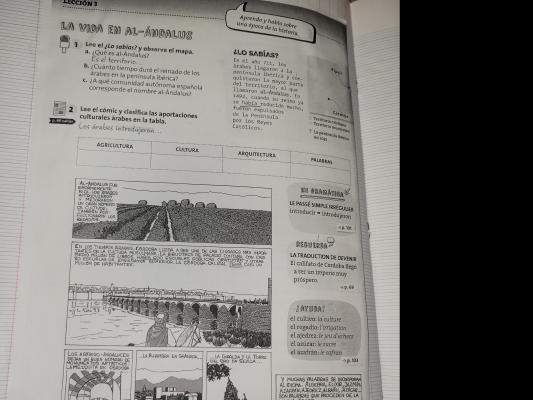 Foto de un curso de  Influencia Árabe en Al-Ándalus