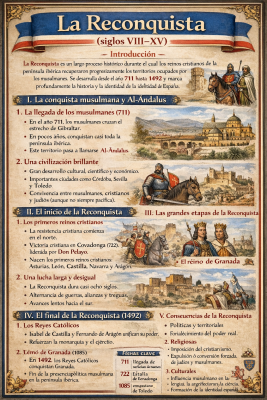 Foto de un curso de  La Reconquista: Historia y Consecuencias