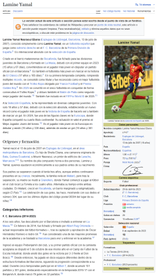 Foto de un curso de  Lamine Yamal: Futbolista Prometedor