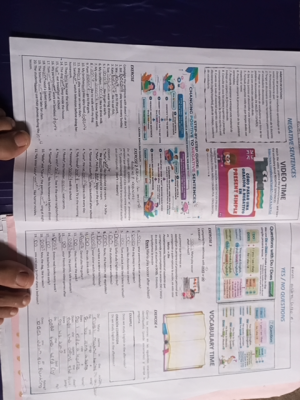Foto de un curso de  Lección de inglés: presente simple