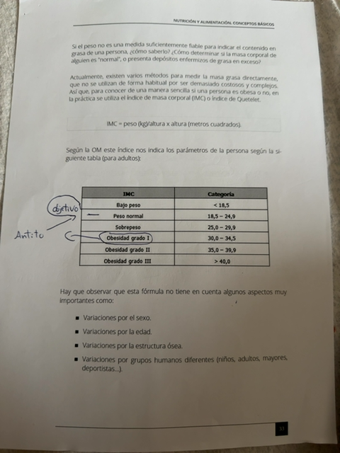 Foto de un curso de  Nutrición y Alimentación: Conceptos Básicos