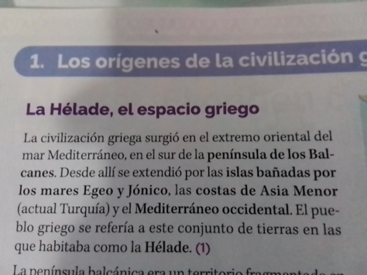 photo  Orígenes de la civilización griega quiz
