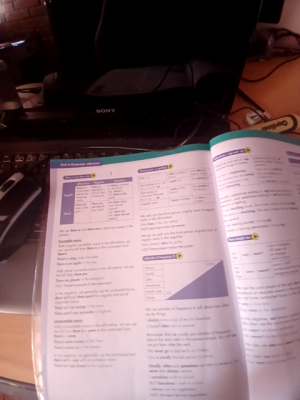 Foto de un curso de  Referencia de gramática inglesa