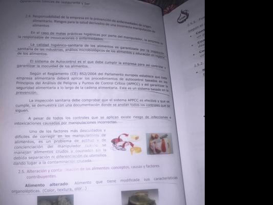 Foto de un curso de  Responsabilidad y seguridad alimentaria