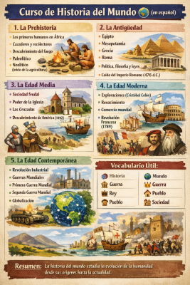 Foto de un curso de  Resumen de Historia del Mundo