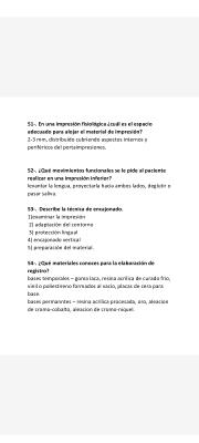 Foto de un curso de  Técnicas y Materiales de Impresión Dental