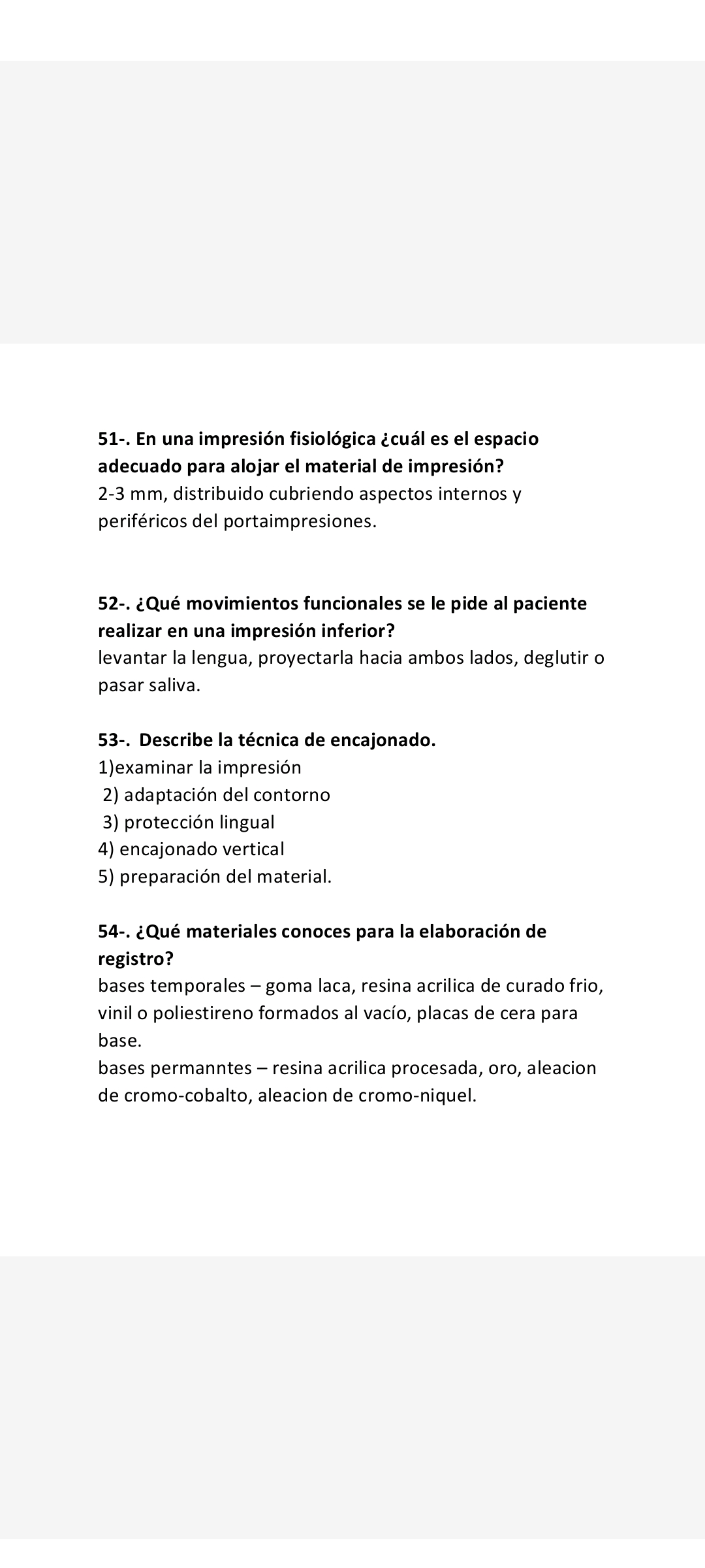 Foto de un curso de  Técnicas y Materiales de Impresión Dental