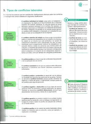 Foto de un curso de  Tipos de conflictos laborales