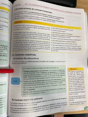 Foto de un curso de  Tipos de contratos de trabajo